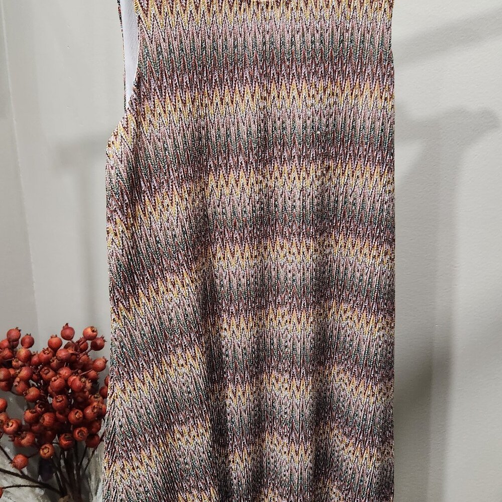 Missoni patern style dress
